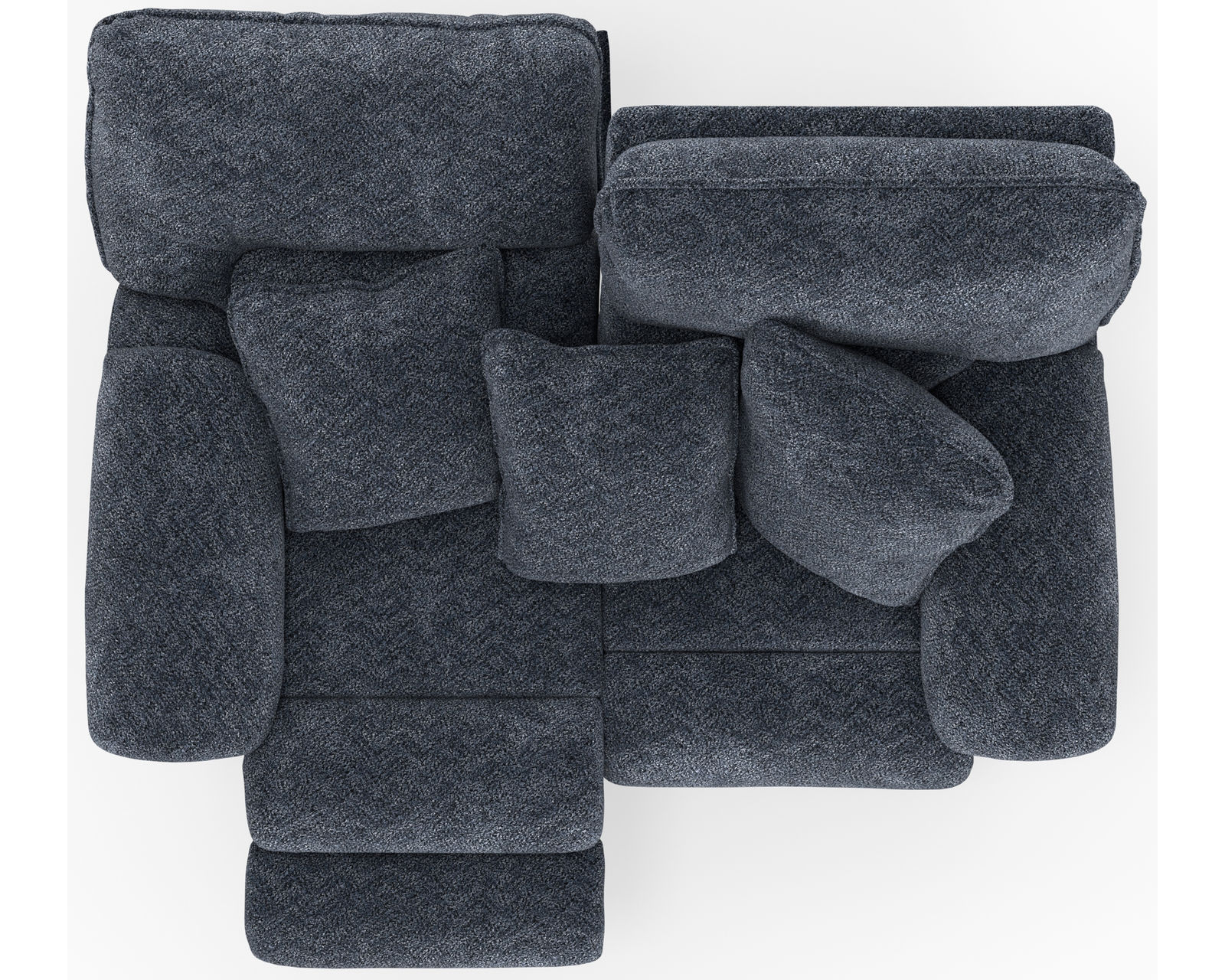 Paxon 90" Power Reclining Sofa with Power Headrests & Deep Seat Recline - 400 lb. per seat (includes pillows) - Heavy Weight Capacity - 400 lb. per seat