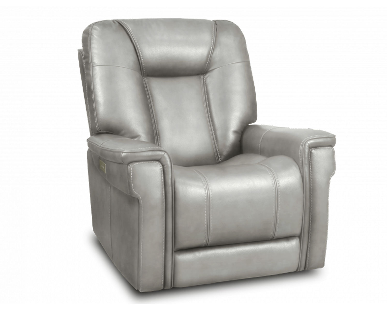 Sanibel Power Recliner w/Power Head Rest & Power Lumbar (Lay Flat) Dove - In stock