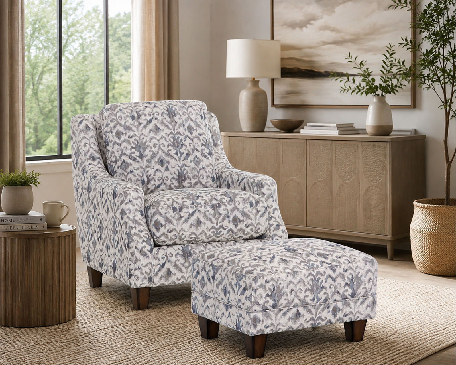 Fletcher Extra Wide 102" Sofa (Grand Scale. Classic Details) - A Designer Room. A Comfortable Price.