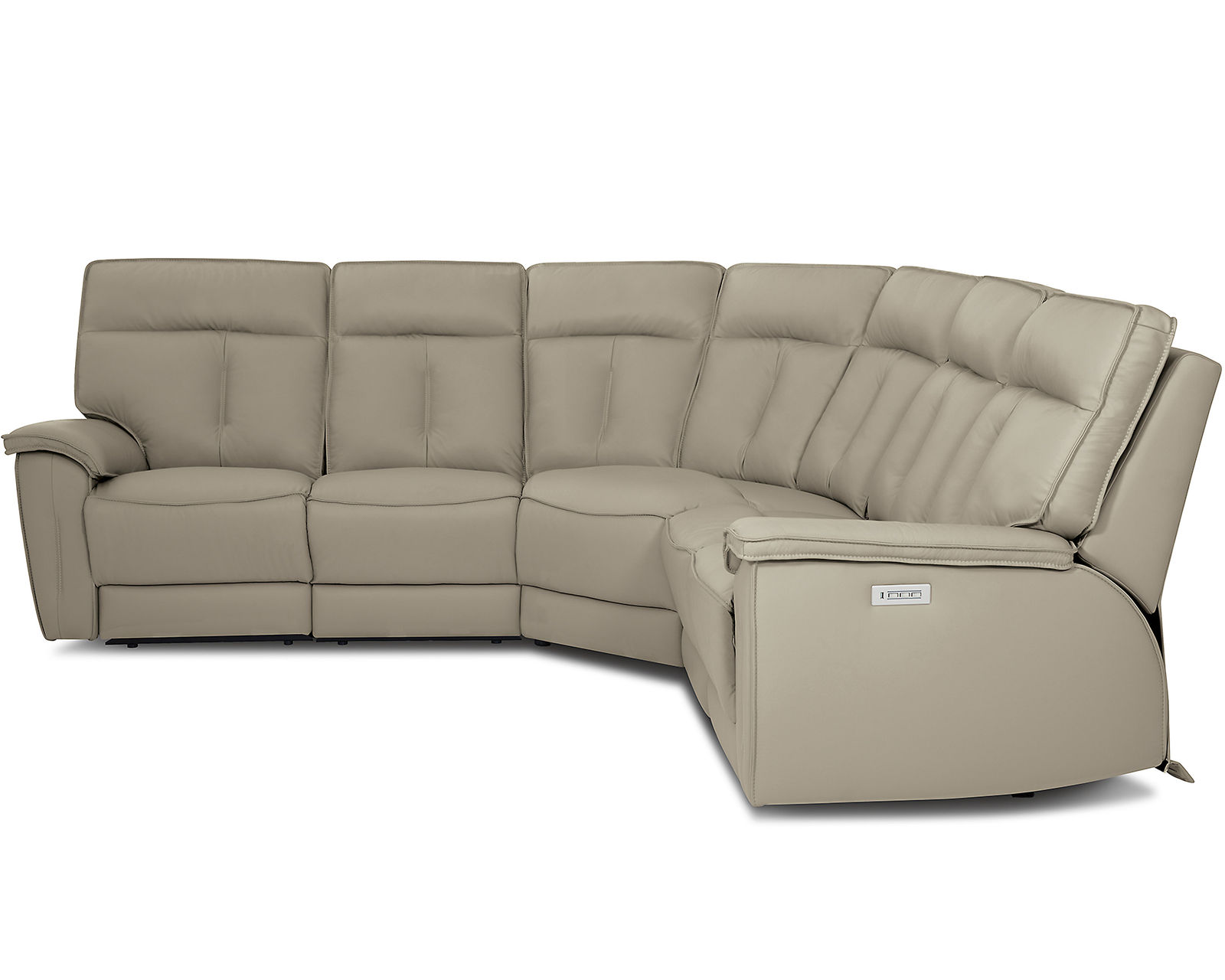 Oakley 41187 Power Headrest Power Reclining Sectional (+50 fabrics) - Layout A: Five Piece Reclining Sectional. 110" x 110"