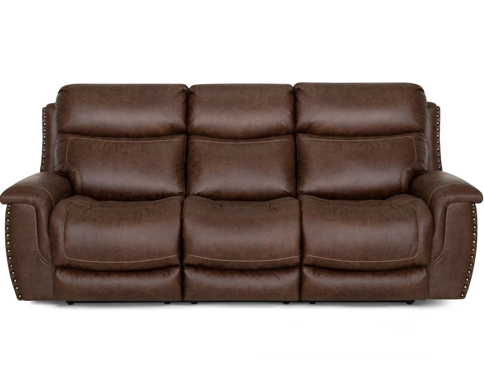 Brixton 648 Rocker Recliner (Brown Faux leather like fabric) - Take an Extra 25% Off the Brixton 94" Reclining Sofa