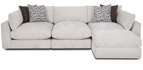 Layout C: Four Piece Sectional 130" x 88.5"