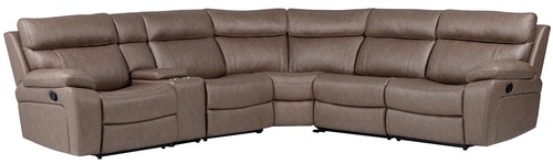 Layout B: Six Piece Reclining Sectional 134" x 121.5"