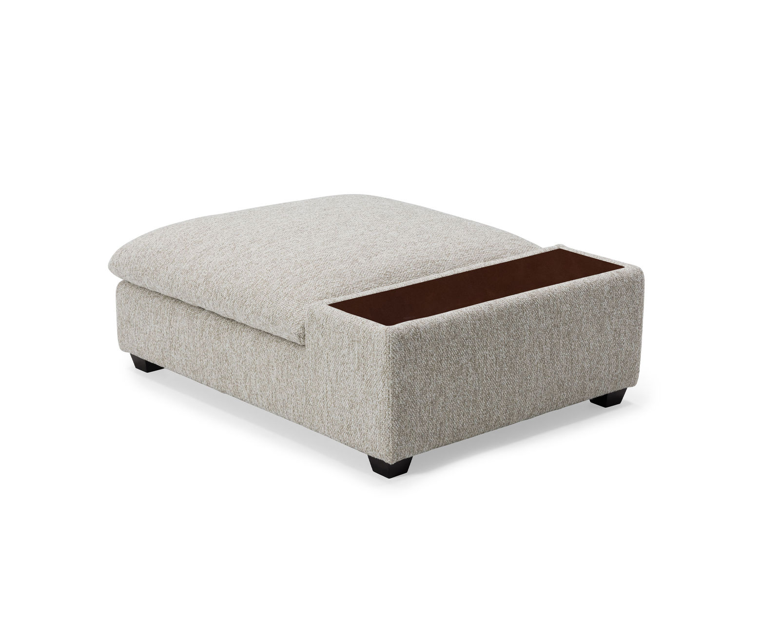 Laguna 77752 Power Reclining Sectional (+60 fabrics) - Laguna Storage Ottoman with 12" Table