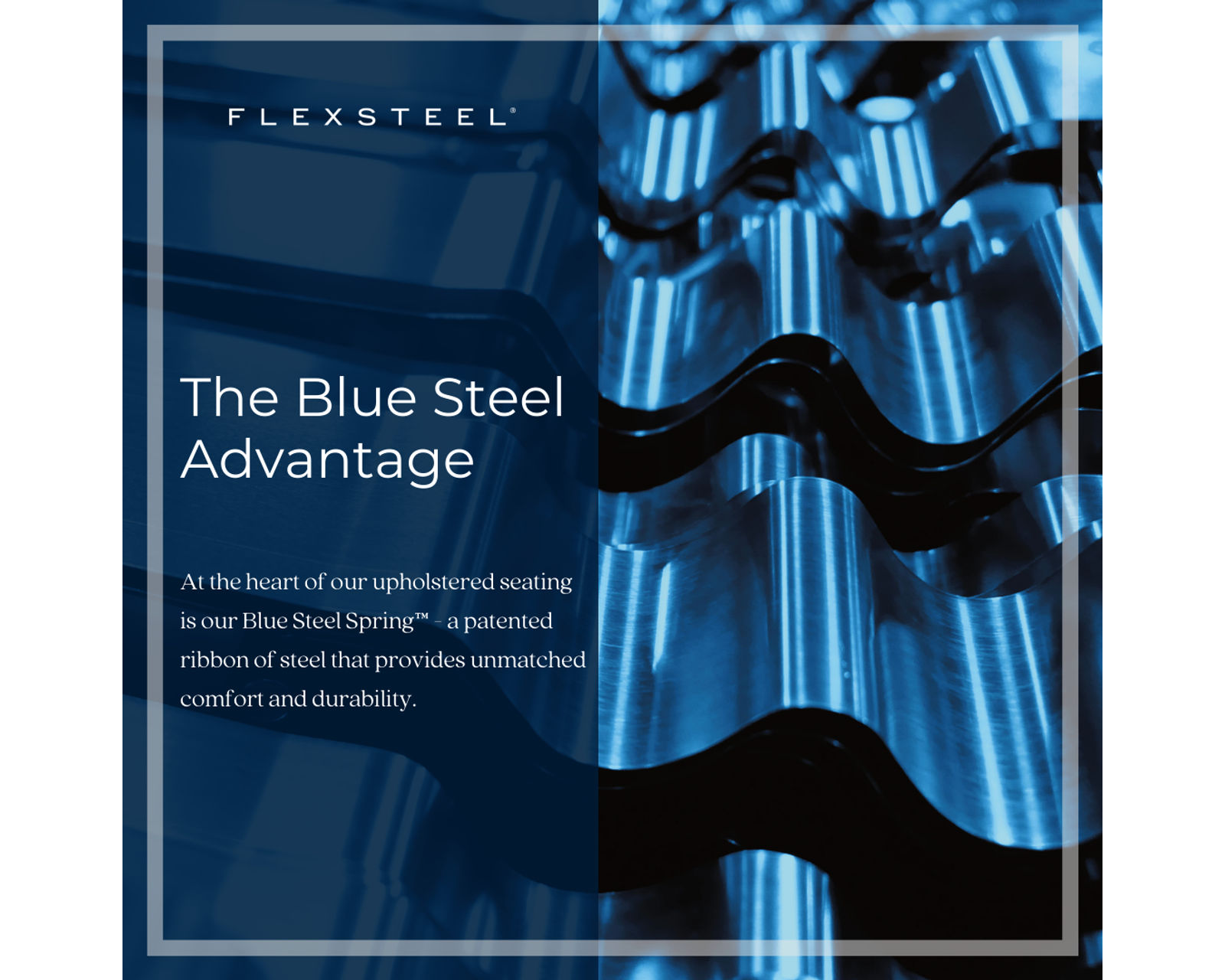 Aggie 78" Sofa (+90 fabrics) - Blue Steel Advantage