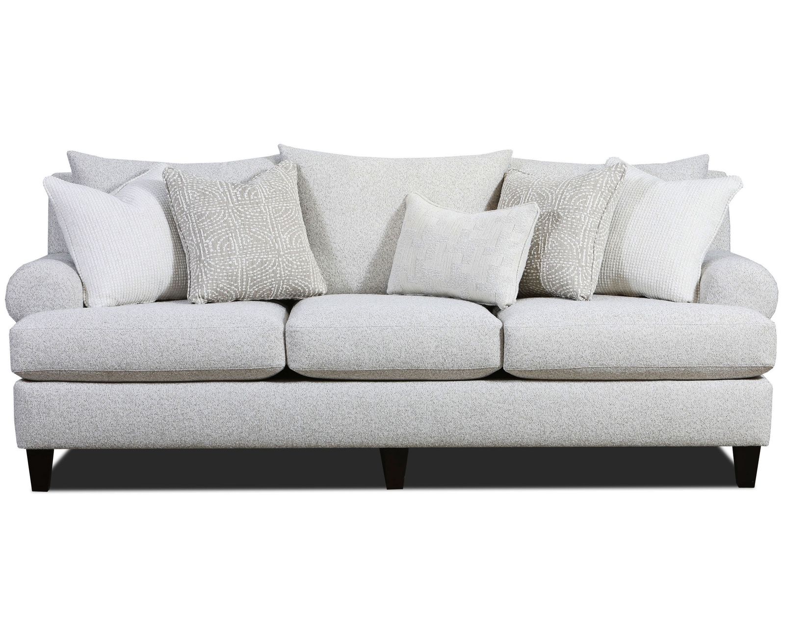 Hogan Cotton 98" Wood Leg Sofa (includes pillows) performance fabric - Hogan Cotton 98" Wood Leg Sofa (includes pillows) performance fabric