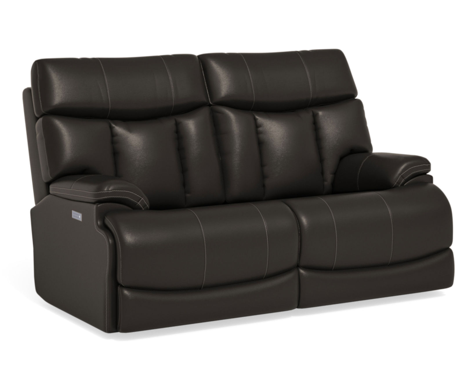 Clive Power Reclining Loveseat with Power Headrests and Lumbar (374-00) in stock - Clive Power Reclining Loveseat with Power Headrests and Lumbar