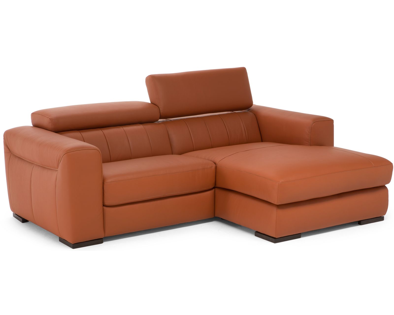 Forza X790 Power Reclining Sectional (+50 leathers) - Two piece reclining sectional - Forza Left Arm Facing Wide Power Recliner + Forza Right Arm Facing Chaise Lounge