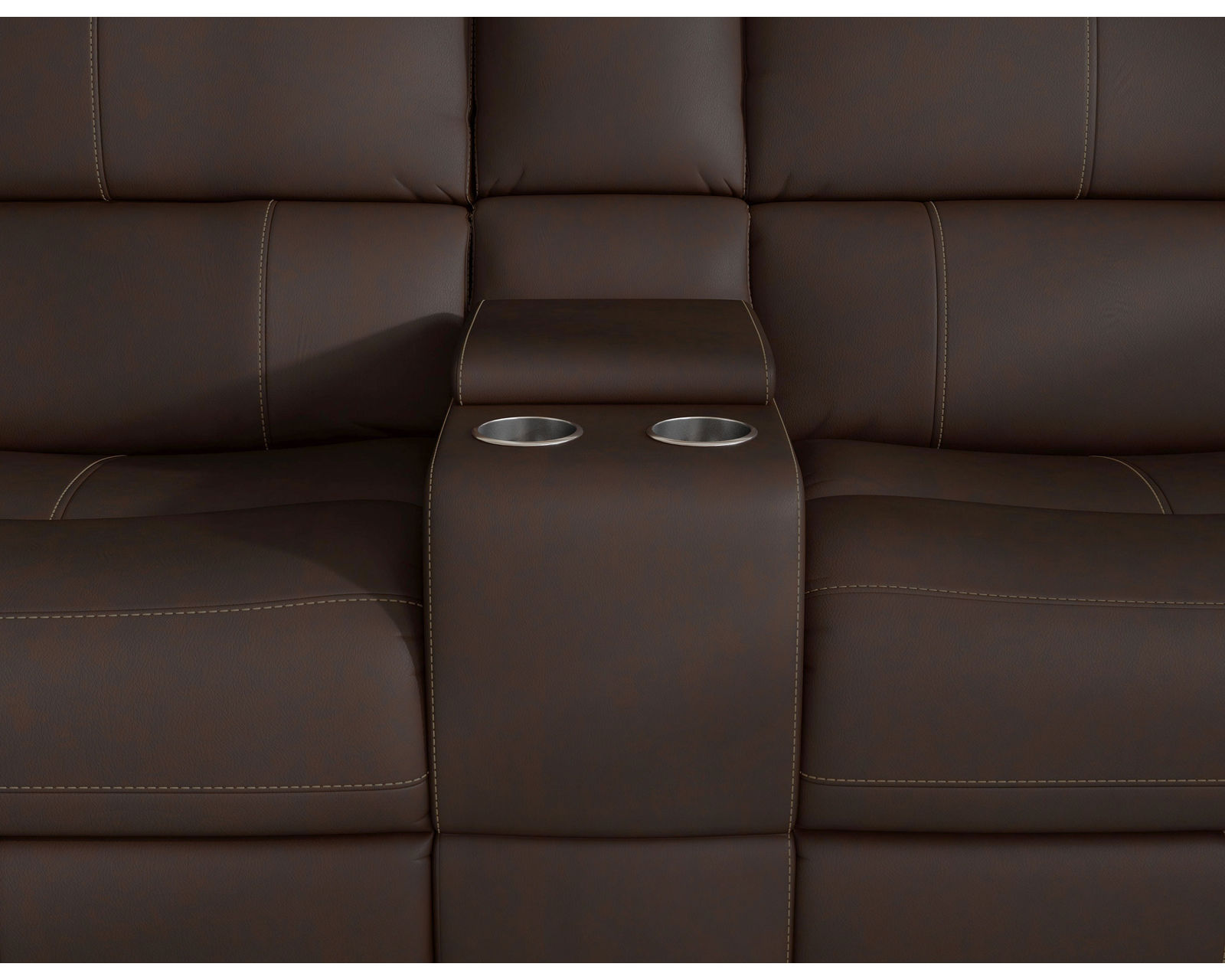 Henry Zero Gravity Reclining Sectional w/ Power Recline - Power Headrest and Power Lumbar (+3 colors) In stock - Henry Entertainment Console with Storage and Cupholders