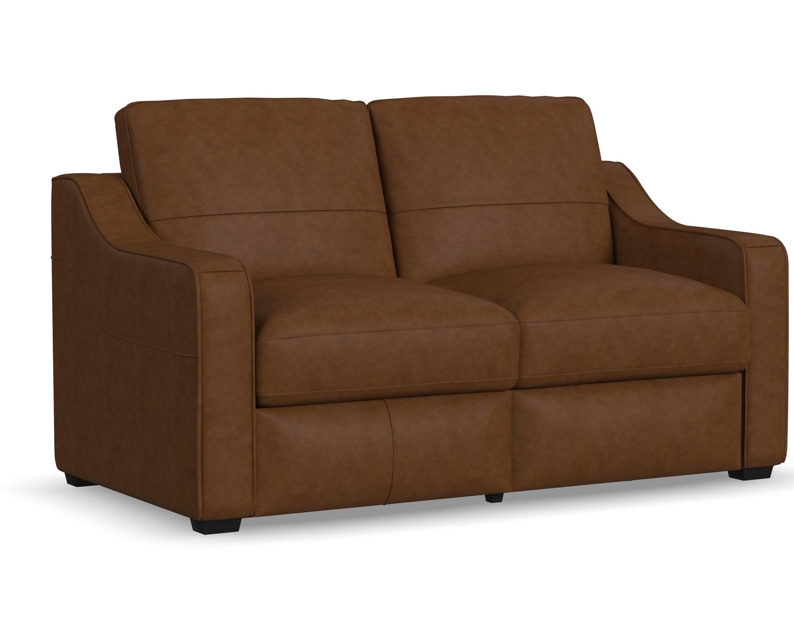 Hudson 98" Leather Sofa (2 leather colors) - Flexsteel — Where Timeless Style Meets Lasting Support.