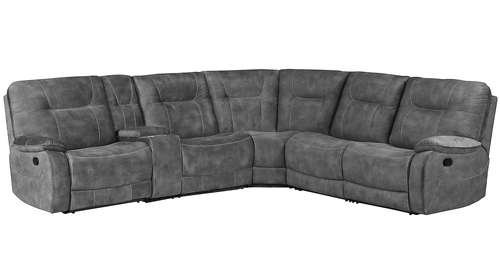 Layout B: Six Piece Reclining Sectional 131.5 x 118.5