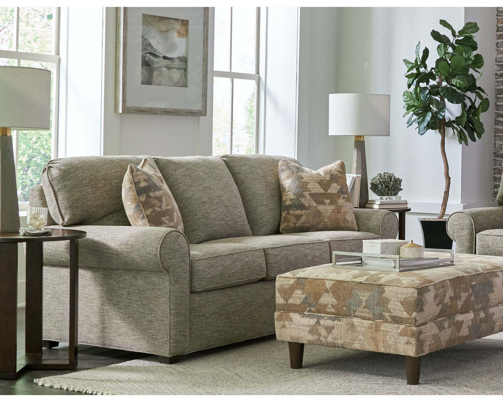 Elkridge 7412 Sofa 85" (+100 performance fabrics) -  Premium quality starts on the inside!