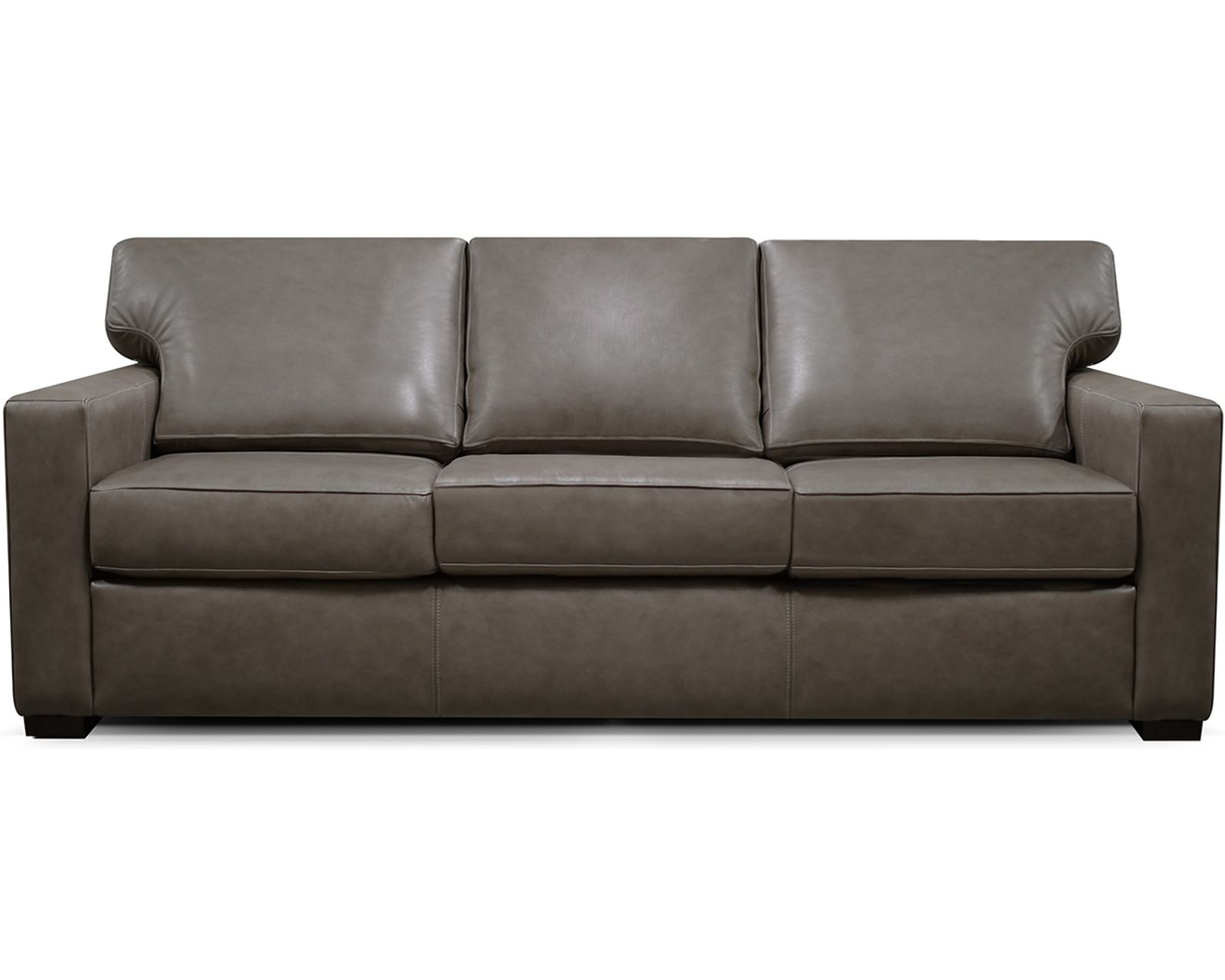 Baylor 88" Leather Sofa  (29 Top-Grain Leather Choices) - Baylor 88" Leather Sofa