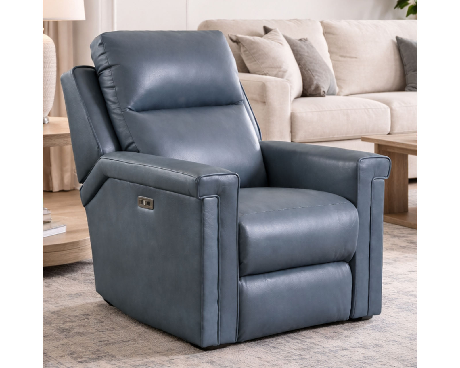 Lexington 374 Dual Power Zero Gravity Reclining Sofa with SoCozi™ Massage & Heat (+100 fabrics and leathers) - Lexington Dual Power Rocker Recliner or Wallhugger Recliner with Heat and Massage