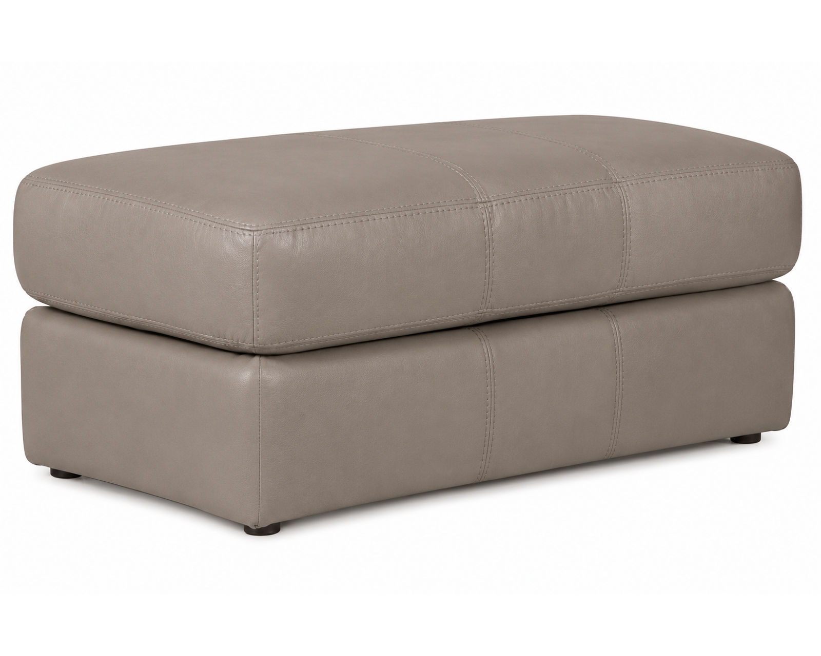 Prato Top Grain Leather Touch 85" Sofa (2 colors) includes pillows