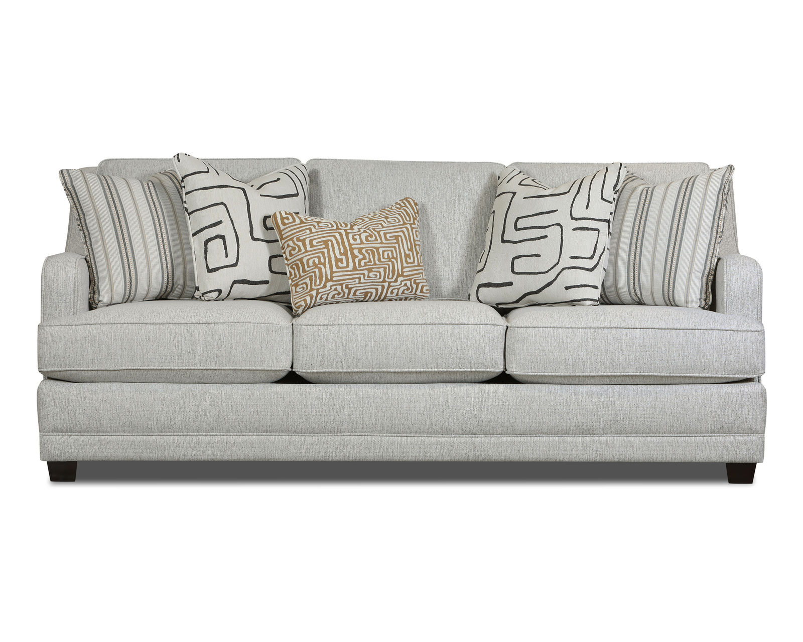 Durango Pewter 87" Sofa - 7000-00KP (includes pillows) - performance fabric