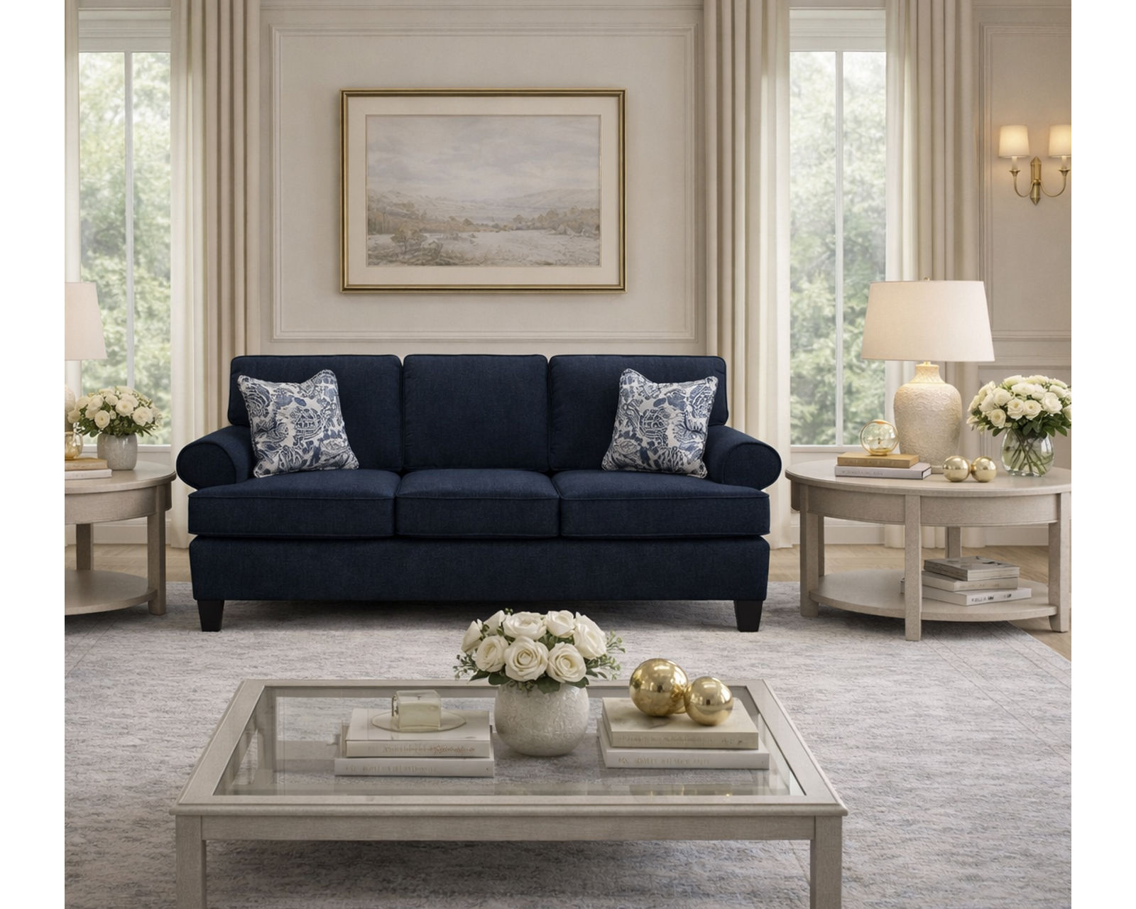Weaver 80" Sofa (+100 Standard and Performance Fabrics) - Where Comfort Meets Craftsmanship.