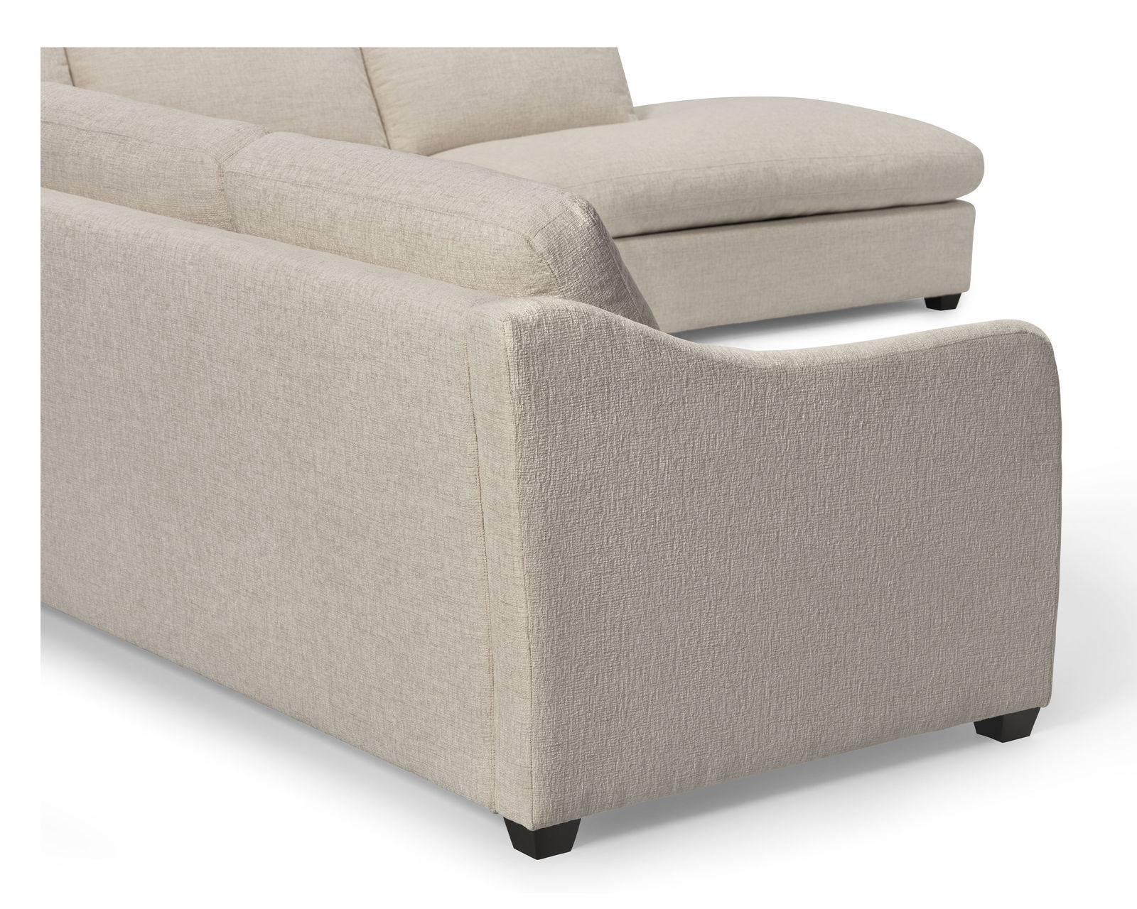 Madison 77658 Modern English Sectional (+60 fabrics)