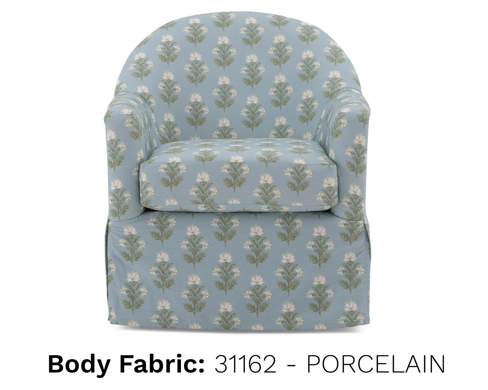 Erin & Ben Meg Swivel Chair (+50 fabrics) - Meg Swivel Chair
