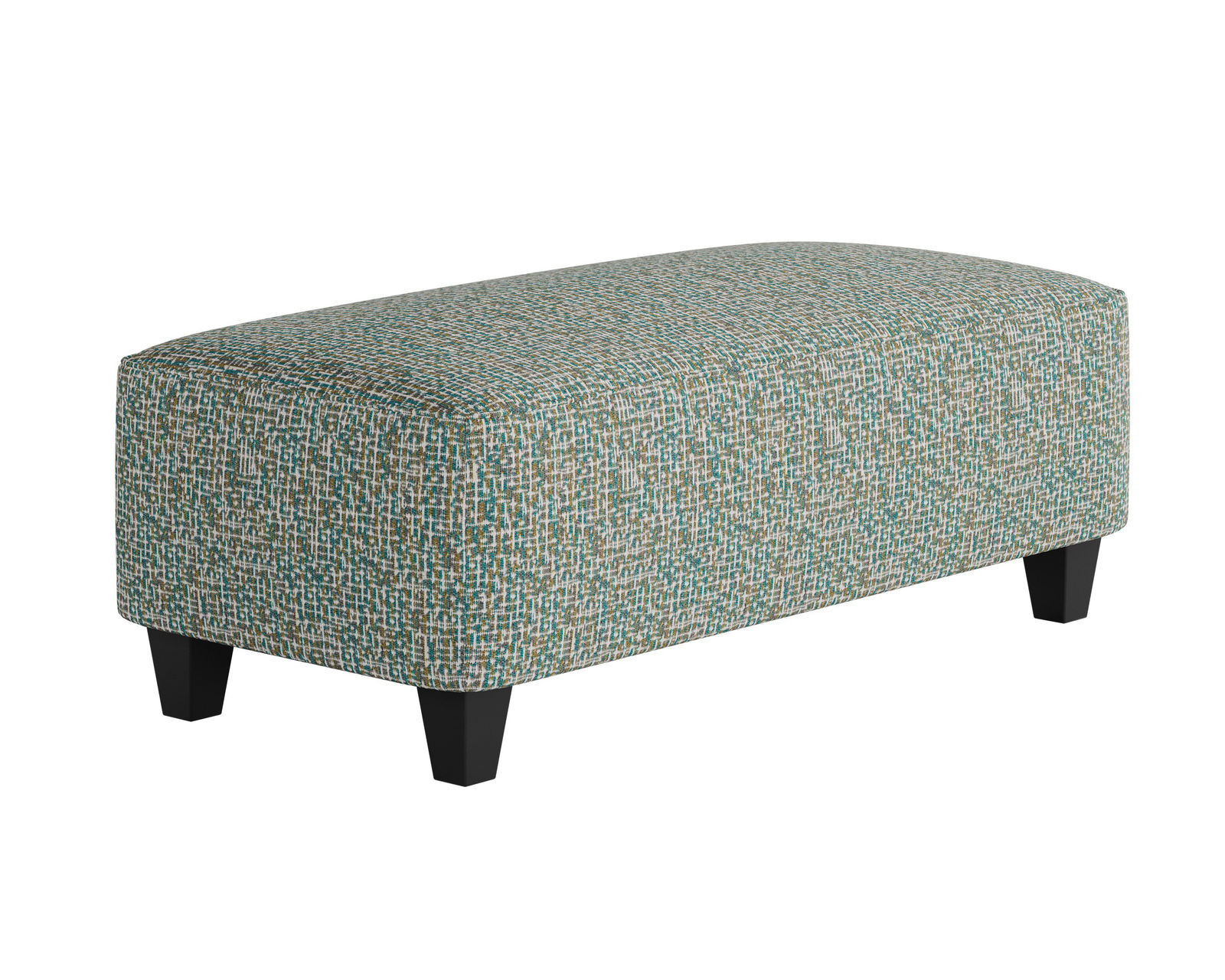 Max Pepper 86" Sofa 8210KP (includes pillows) performance fabric - Galaxy Pool 24" x 49" Cocktail Ottoman - 100