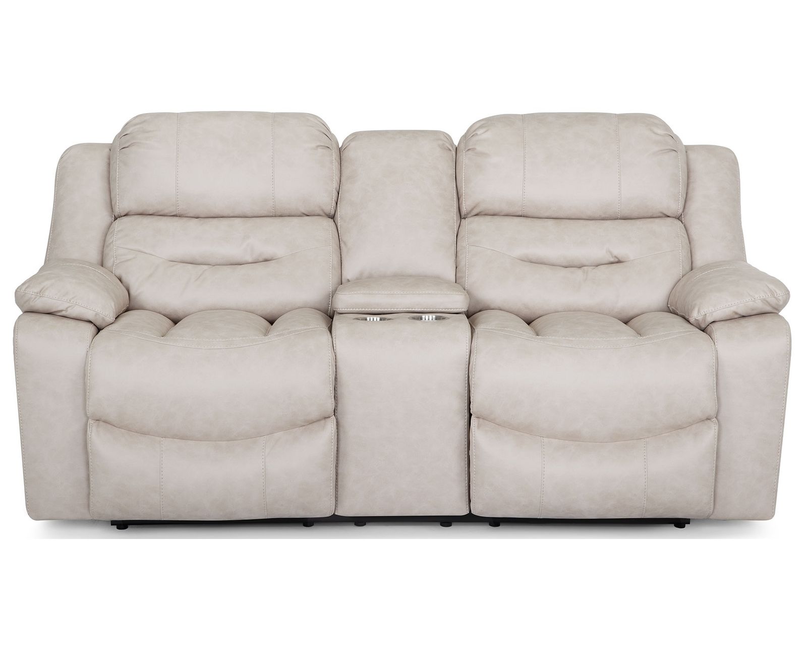 Decker 91.5" Reclining Sofa Slate (Best-Selling Comfort. Built for Real Life.) - Decker 82" Dual Reclining Console Loveseat