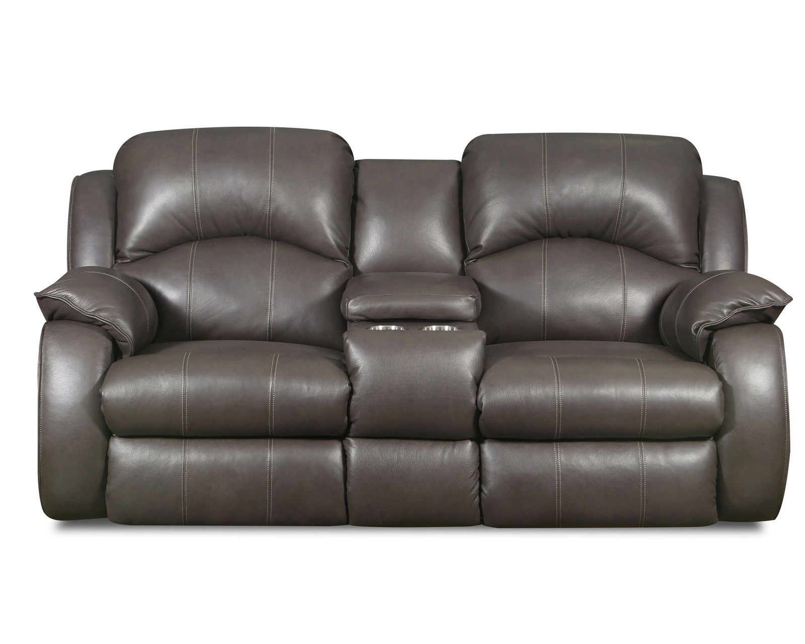 Cagney 89" Power Headrest Power Reclining Sofa (+150 fabrics and leathers) - Cagney Power Headrest Power Reclining Console Loveseat
