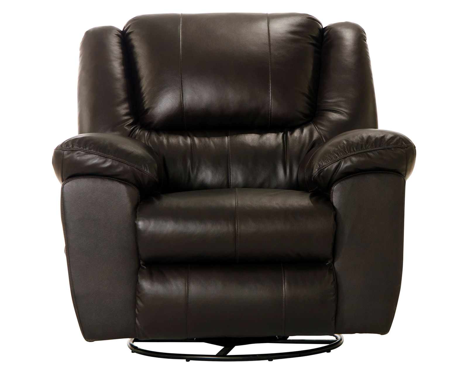 Transformer II Ultimate 90" Italian Leather Sofa w/3 Recliners & Drop Down Table - Recline Into Better Living.