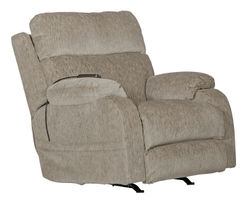 Refresher Power Headrest Power Rocker Recliner with CR3 Heat, Massage & Power Lumbar (two colors)