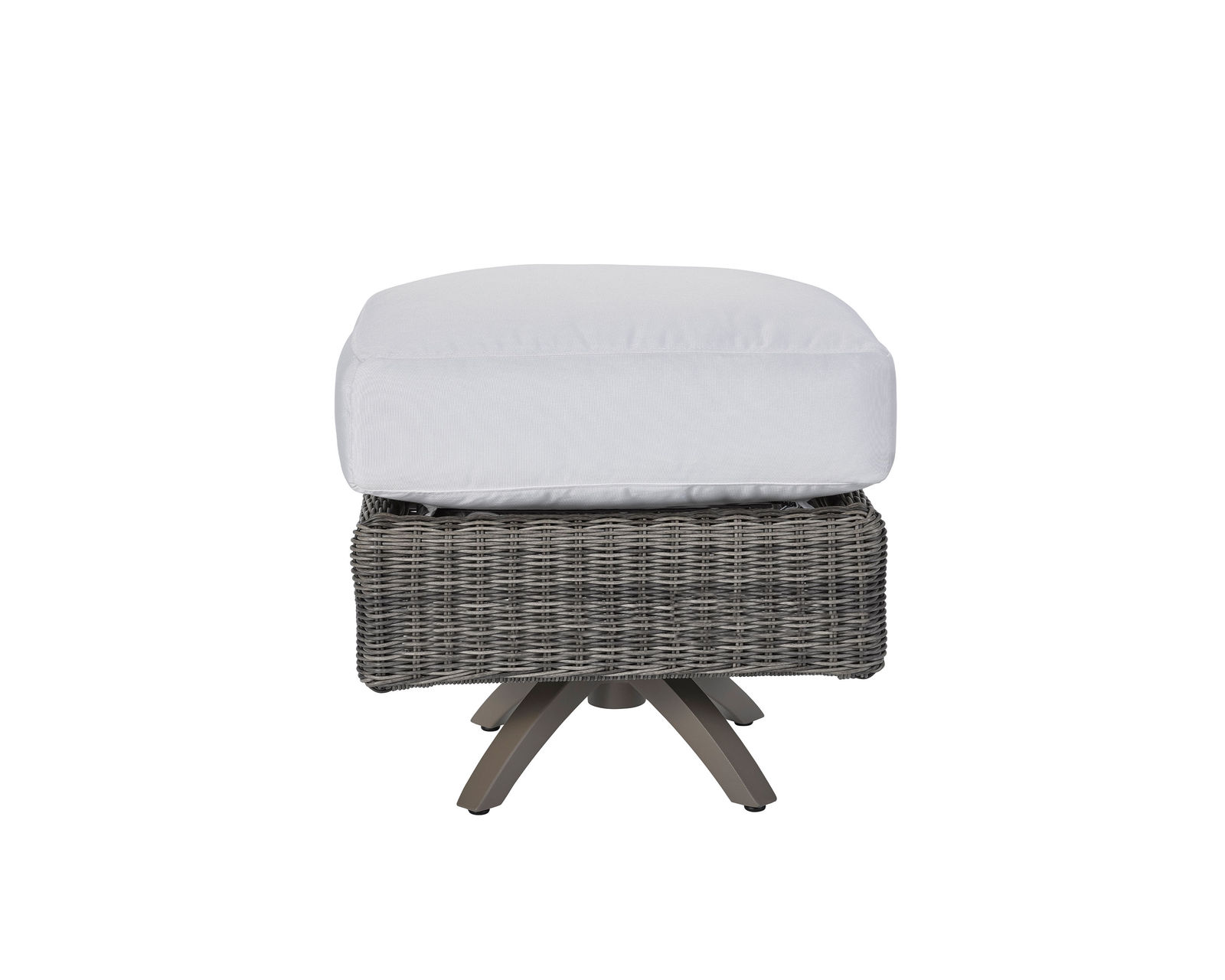 Cocoon High Back Swivel Chair and Ottoman - Made to order fabrics - Cocoon Ottoman