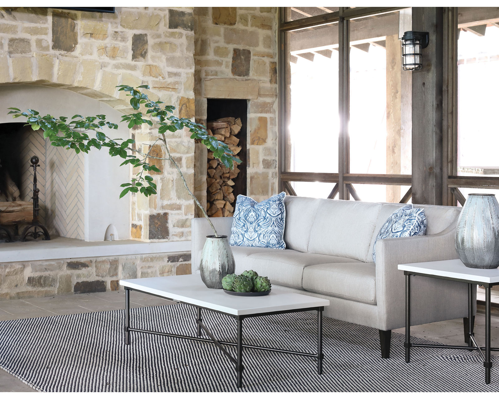Finley Outdoor Sofa (Made to order fabrics)
