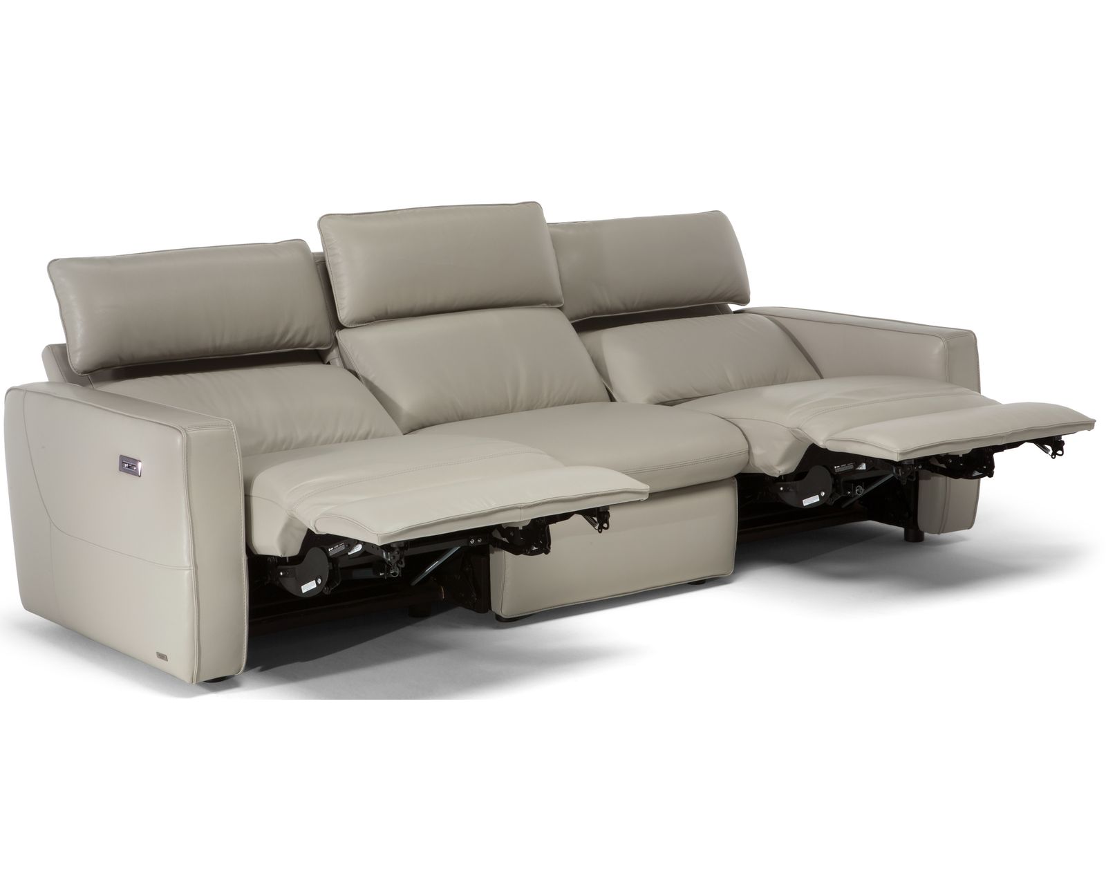 Timoti C252 Power Headrest Power Reclining Sofa (89") +50 leathers - Timoti 89" Power Headrest Power Reclining Sofa