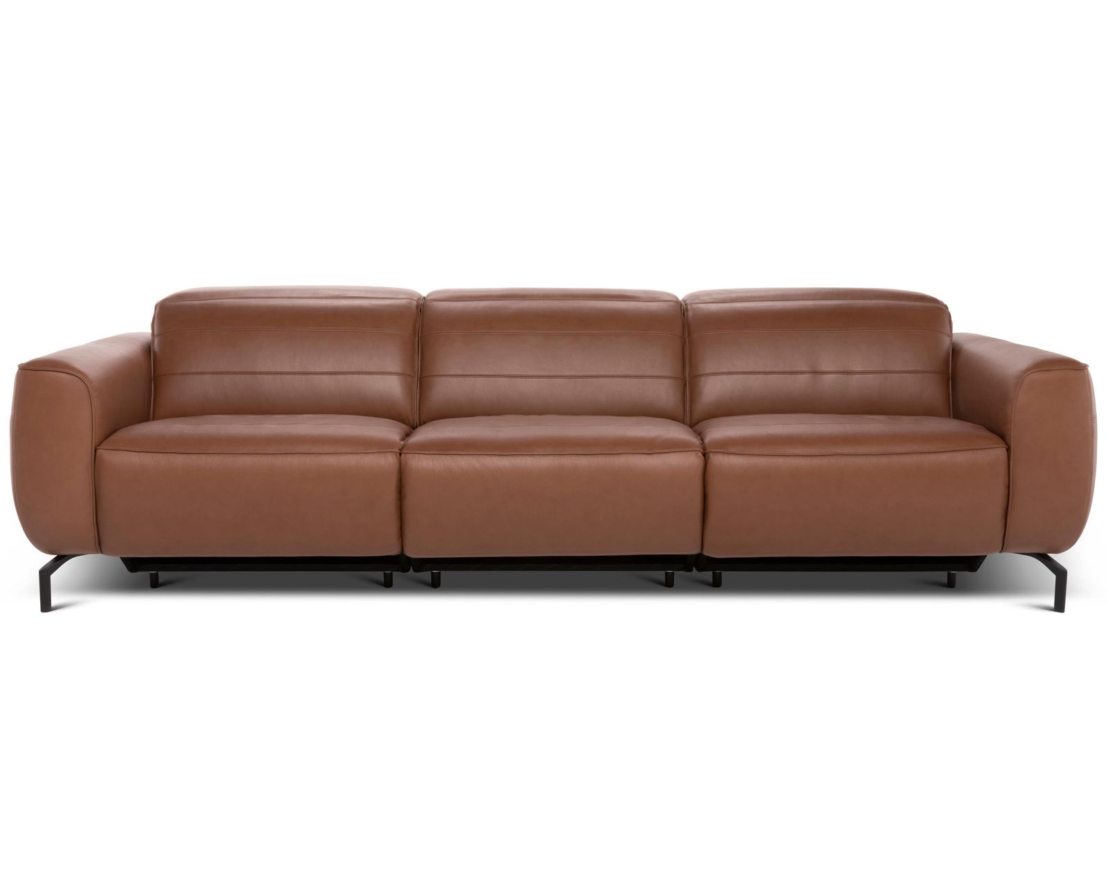 Zenith C320 Power Reclining Sectional (+55 leather) - Layout A: Three Piece Sectional 113" wide (two recliners)
