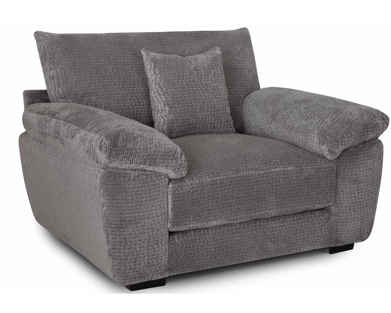 Shimmer 95" Sofa (Oversized Two-Cushion Wide Comfort Made for Serious Lounging) - Shimmer Chair and a Half