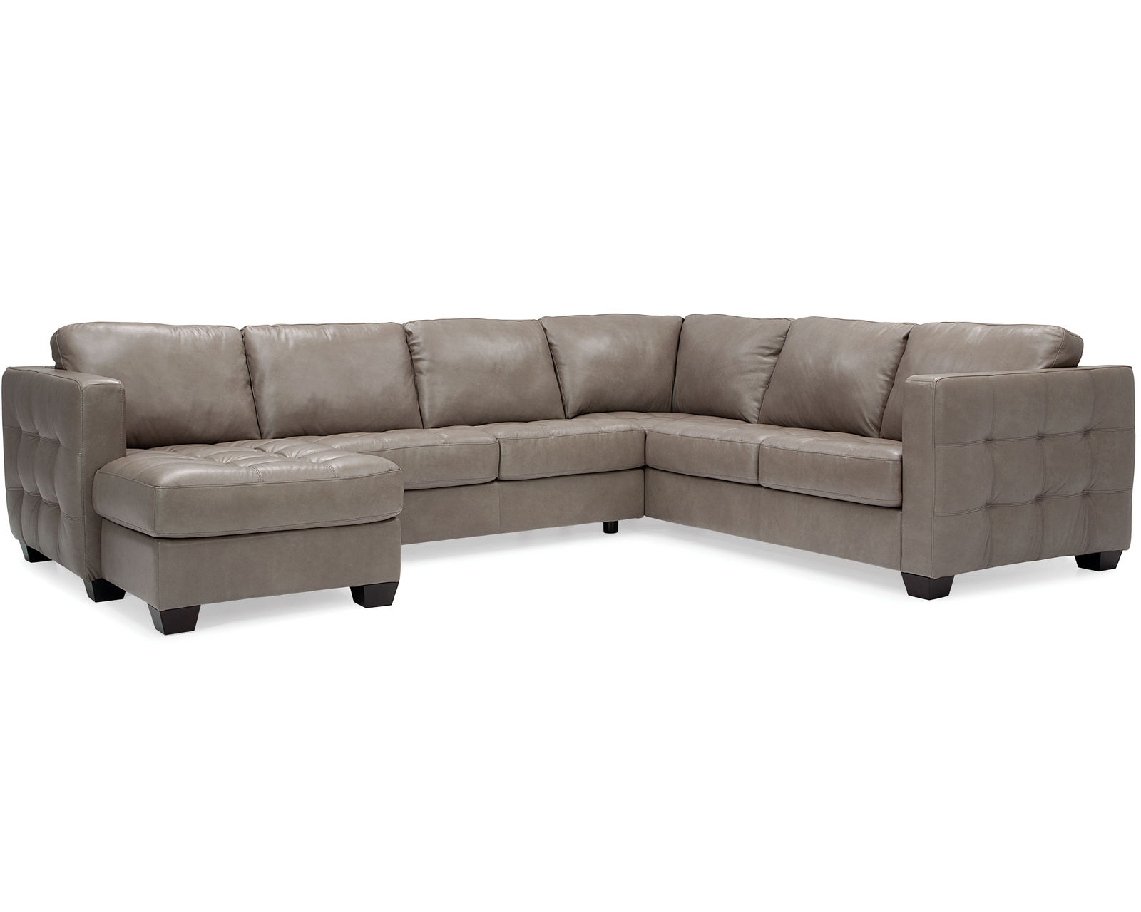 Barrett 77558 Sectional (+100 leathers) - Layout E: Three Piece Sectional 122" x 96"