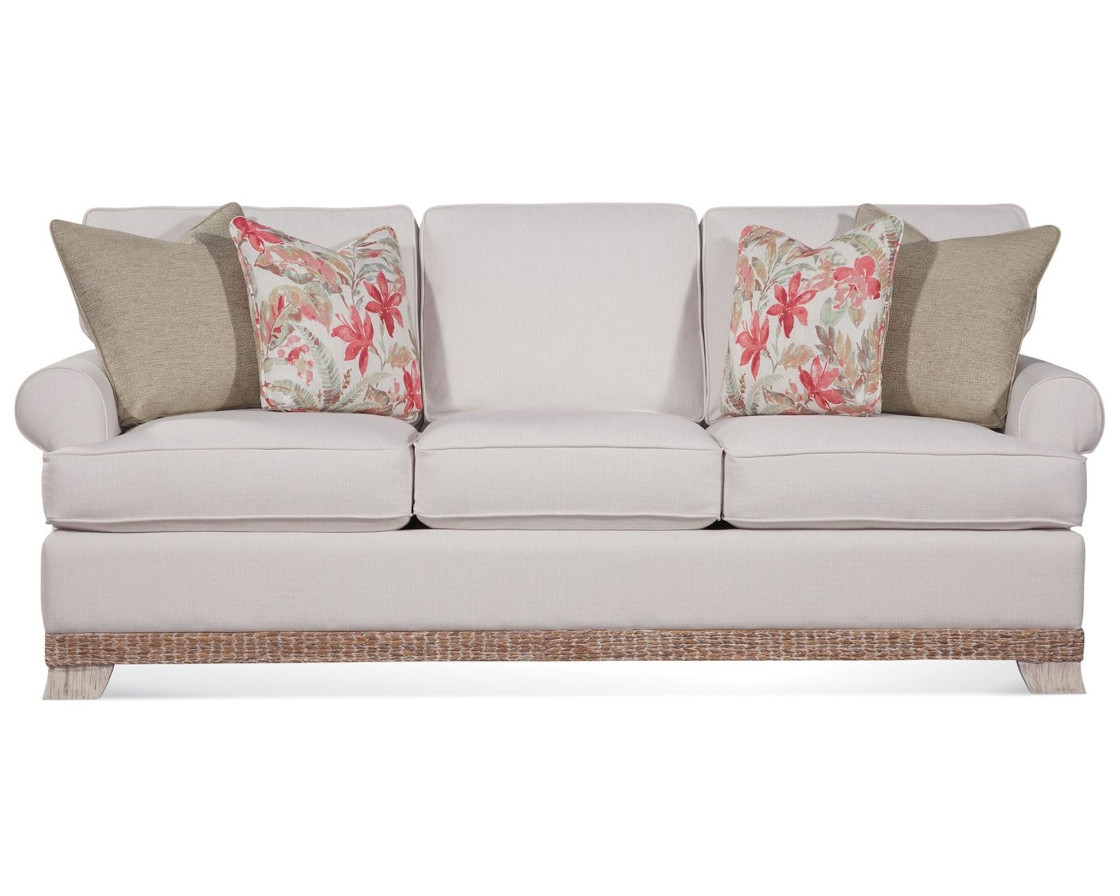 Fairwind 90" Sofa (+69 fabrics) - Fairwind 90" Rattan Sofa