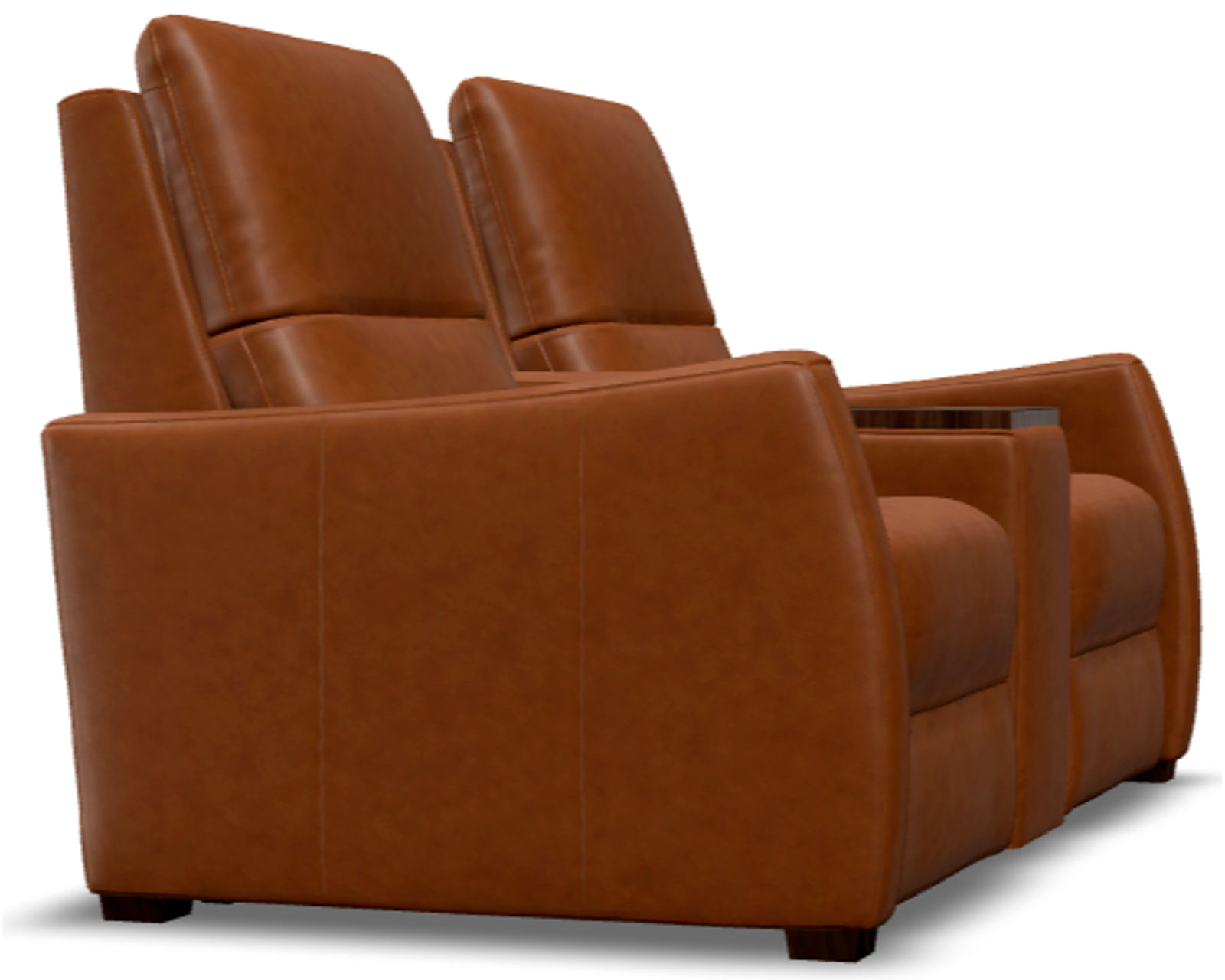 Luna 40110 Triple Power Reclining Sofa (81") +100 leathers - Luna 67" Triple Power Reclining Console Loveseat