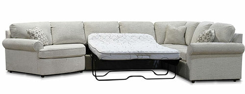 Layout J:  Three Piece Sleeper Sectional.  163" x 93"