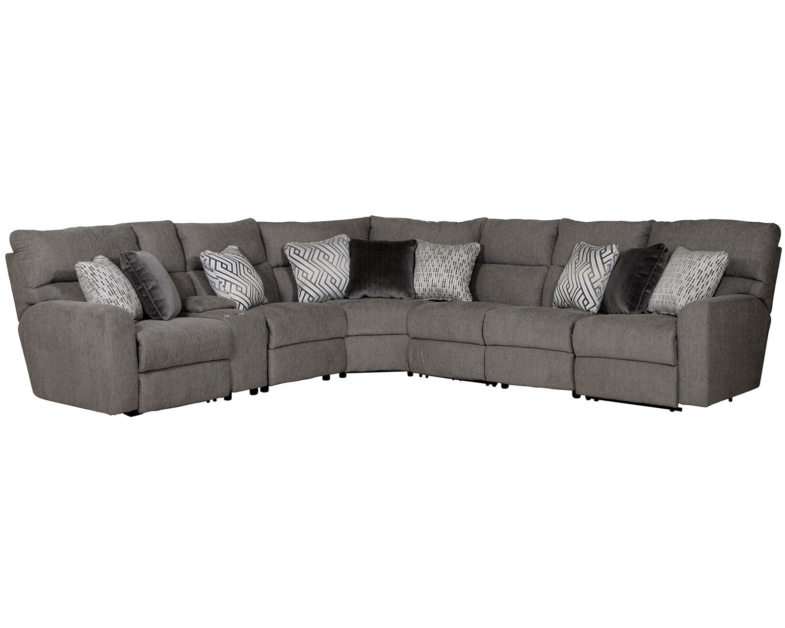 Sydney Modular Reclining Sectional with Power Recline Chaise (includes pillows) - Engineered for Relaxation. Crafted for Life.