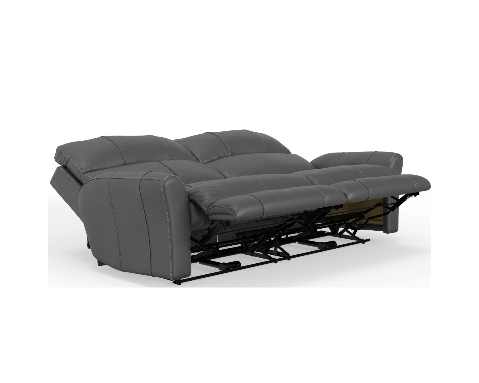 Fredda 82" Power Headrest Power Reclining Leather Sofa Lay-Flat Relaxation, Zero Gravity Comfort & Premium Italian Leather - two colors - Relax Better. Live Better.