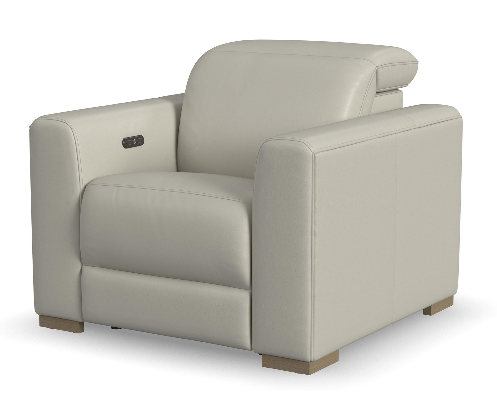Aurora Leather Power Headrest Power Reclining Sectional (+2 colors) 749-11 - In stock - Aurora Power Recliner with Power Headrest