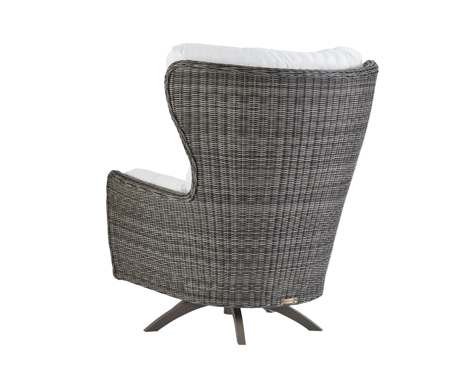 Cocoon High Back Swivel Chair and Ottoman - Made to order fabrics - Cocoon High Back Swivel Lounge Chair