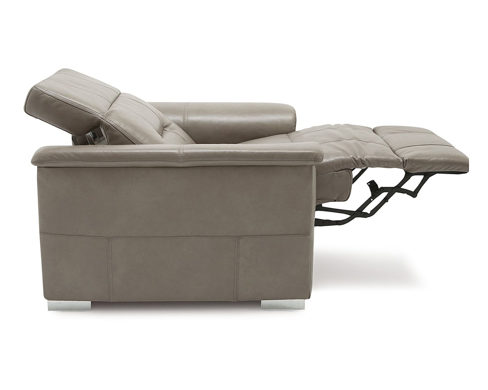 Keoni 44000 Power Headrest Power Reclining Sectional (+50 fabrics) - Reclining Unit Fully Open
