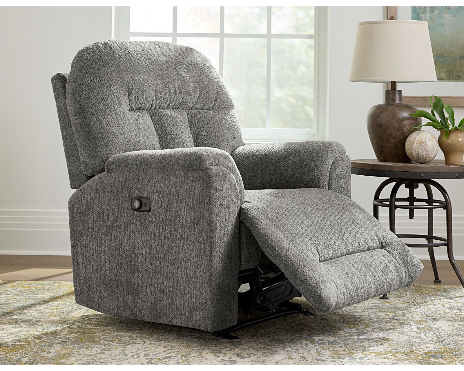 Suitably 88" Double Reclining Sofa (+100 fabrics) - Suitably Recliner - Space Saver, Rocker Recliner or Swivel Rocker Recliner
