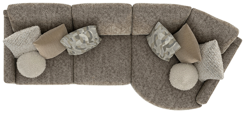 Layout B: Two Piece Sectional 145" x 59"