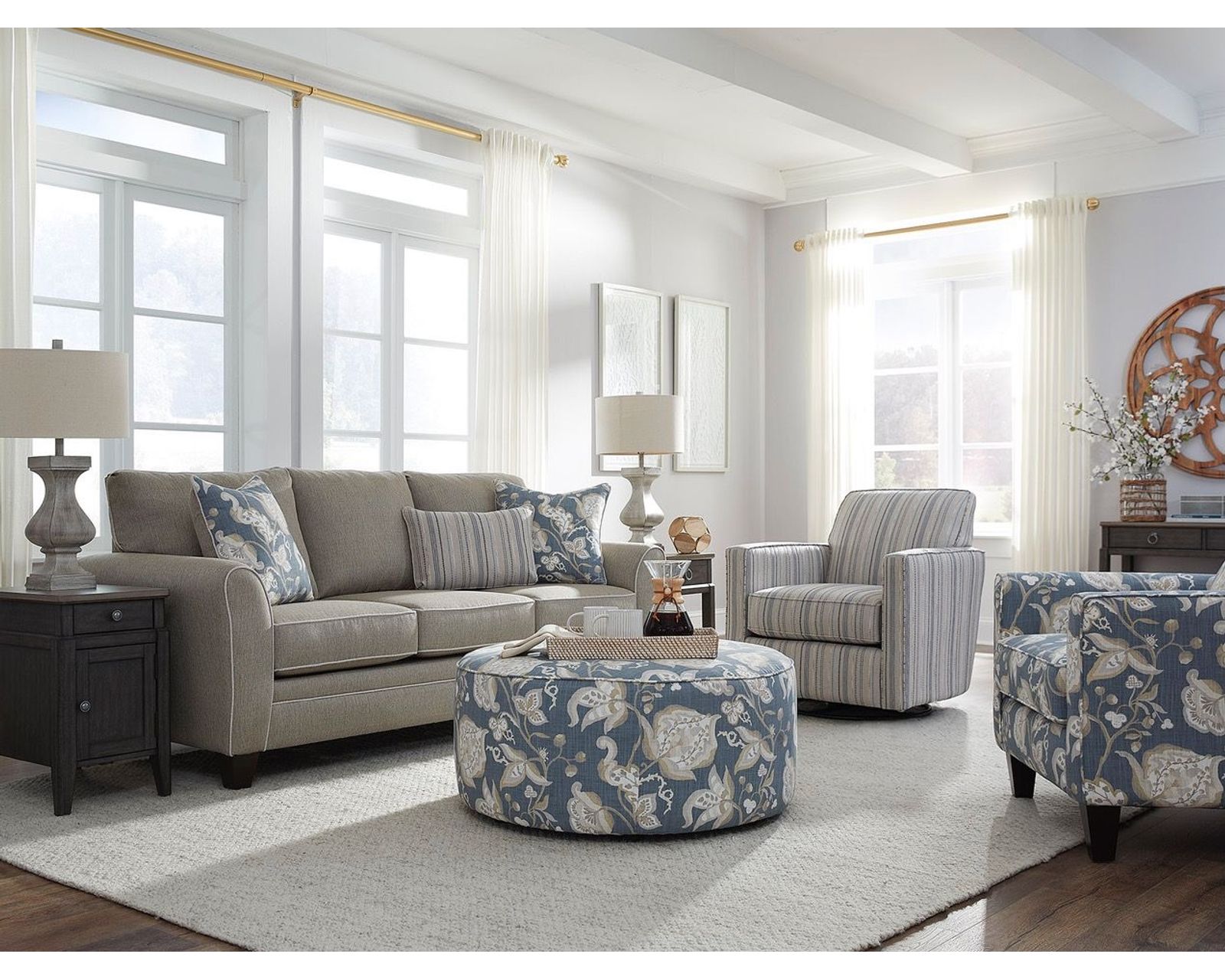 Dano Tweed 84" Sofa (includes pillows) - Entire room is on sale