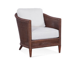 Mesa Rattan Accent Chair White (+28 finishes +69 fabrics)