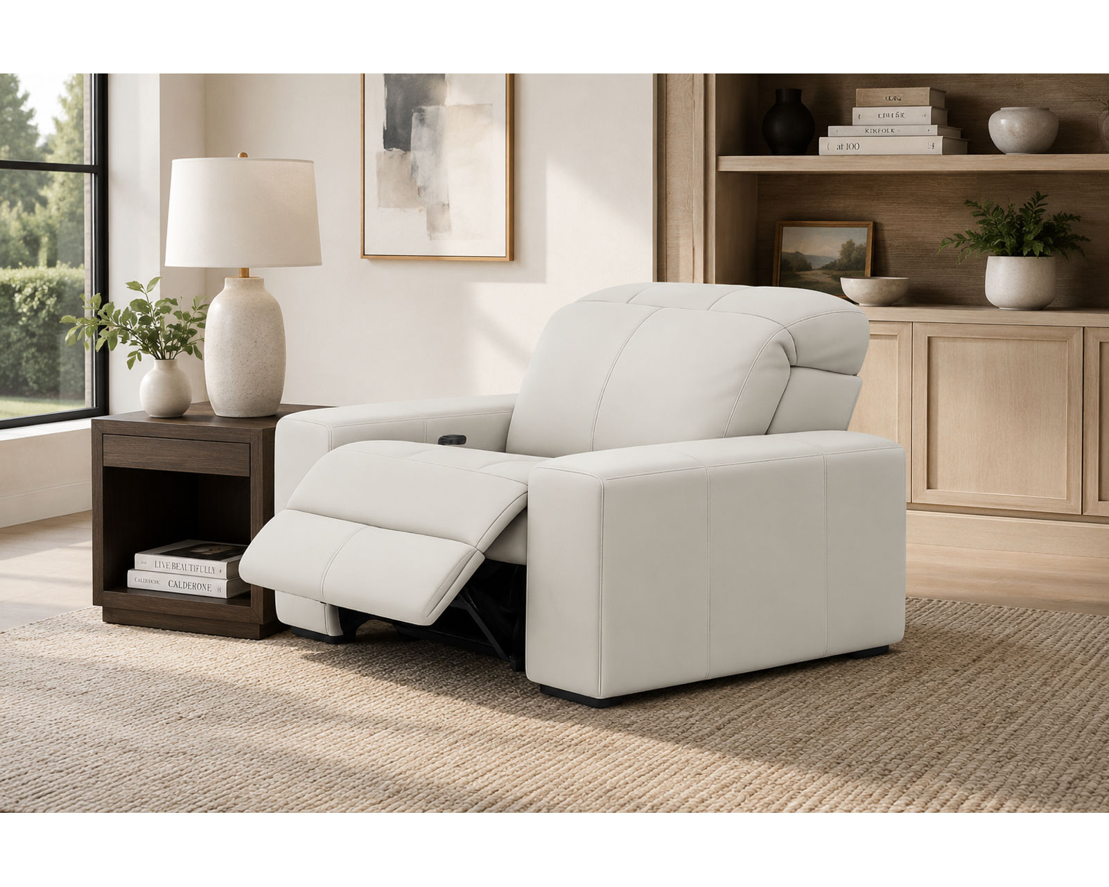 Ferrara 93" Zero Gravity Wide Seat Power Reclining Sofa (Premium Italian Leather) two colors - Exceptional Comfort Starts Here.