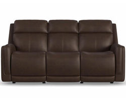 Alister 82" Leather Power Gliding Sofa with Power Headrests &amp; Lumbar (3+ colors) in stock