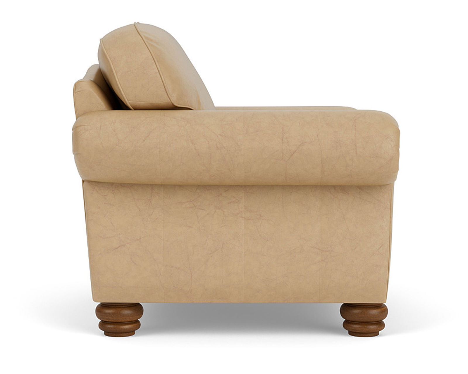 Bexley 3646 Leather Chair (+50 leathers) - Bexley Nailhead Leather Chair