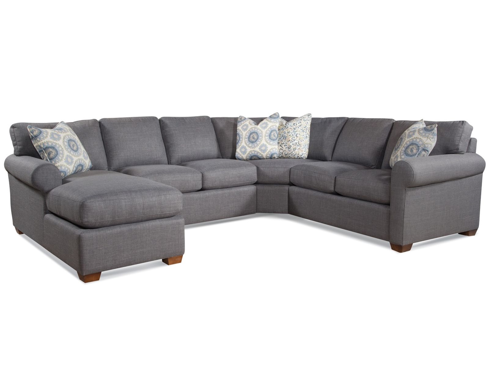 Bedford Four Piece Chaise Sectional (+69 fabrics)